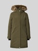 Didriksons Parka met klepzakken, model 'ERNA' Donkergroen