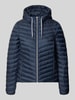 Tom Tailor Regular Fit Steppjacke mit Kapuzenkragen Marine