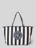 Lauren Ralph Lauren Shopper aus reiner Baumwolle Modell 'EMERIE' Marine