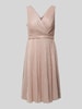 TROYDEN COLLECTION Cocktailkleid in Wickel-Optik Rose