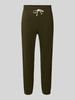 Polo Ralph Lauren Relaxed Fit Sweathose aus Baumwoll-Mix Oliv
