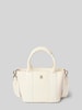 Tommy Hilfiger Handtasche mit Logo-Applikation Offwhite