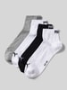 Puma Socken mit Logo-Detail im 4er-Pack Mittelgrau