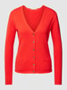 (The Mercer) N.Y. Strickjacke aus Kaschmir mit Perlmuttknöpfen Rot