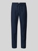 Brax Leinenhose mit Tunnelzug Modell 'FABIO JOK' Marine