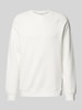 Guess Activewear Sweatshirt mit Label-Print Modell 'ALDWIN' Weiss