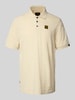 PME Legend Poloshirt mit Label-Detail Offwhite