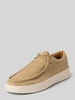 HUGO Schnürschuhe aus echtem Leder Modell 'Lyde_derb_sd' Beige