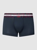 Emporio Armani Nauwsluitende boxershort met logoband Marineblauw