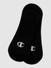 CHAMPION Füßlinge mit Stretch-Anteil im 2er-Pack  Schwarz