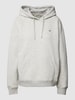 Gant Hoodie met capuchon, model 'SHIELD' Lichtgrijs gemêleerd