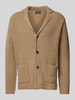 RAGMAN Wolljacke mit Reverskragen Camel