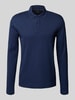 Christian Berg Men Regular Fit Poloshirt mit Knopfleiste Dunkelblau