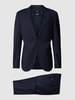 JOOP! Collection 2-Knopf-Sakko mit Strukturmuster Modell 'Damon' Marineblau