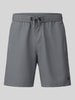 Nike Training Regular Fit Sportshorts mit Logo-Print Mittelgrau