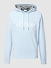 s.Oliver RED LABEL Hoodie mit Label-Detail Hellblau