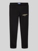 Jack & Jones Regular Fit Sweatpants mit Label-Print Modell 'KARL' Black