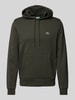 Lacoste Hoodie mit Kapuze Oliv