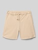 Jack & Jones Szorty z elastycznym pasem i wpuszczanymi kieszeniami model ‘JAIDEN’ Piaskowy