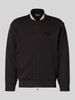 Emporio Armani Sweatjacke mit Zweiwege-Reißverschluss Black