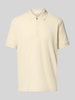 SELECTED HOMME Regular fit poloshirt van puur katoen, model 'ISAAC' Zand