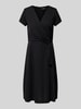 Lauren Ralph Lauren Knielanges Kleid mit Applikation Modell 'KARLEE' Black