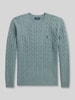 Polo Ralph Lauren Regular Fit Pullover aus Woll-Kaschmir-Mix Tuerkis