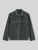 Marc O'Polo Regular Fit Hemdjacke aus reiner Baumwolle Schilf
