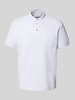 Tom Tailor Regular fit poloshirt van katoenmix Wit
