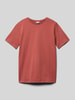 s.Oliver RED LABEL Regular Fit T-Shirt aus reiner Baumwolle Dunkelrot
