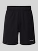 CHAMPION Relaxed Fit Shorts mit Label-Stitching Modell 'ICONS' Black
