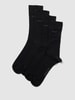 camano Socken mit Label-Detail im 4er-Pack Black