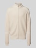 G-Star Raw Strickjacke mit Stehkragen Offwhite