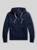Polo Ralph Lauren Bluza rozpinana o kroju regular fit z mieszanki bawełny Granatowy