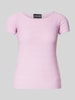 Emporio Armani T-Shirt mit Rundhalsausschnitt Pink