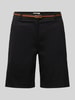 B.Young Regular Fit Bermudas mit Gürtel Modell 'Days' Black