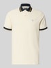 Barbour Regular Fit Poloshirt aus reiner Baumwolle Modell 'ANTHORN' Weiss