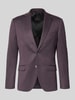 Zuitable Slim Fit Sakko mit Brusttasche Modell 'Nick' Aubergine