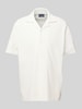 Christian Berg Men Regular Fit Freizeithemd mit Reverskragen Offwhite