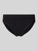 Schiesser Slip in unifarbenem Design Black