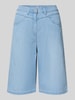 Raphaela By Brax Wide Leg Bermuda aus Baumwoll-Mix Blau