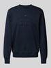 Tommy Hilfiger Regular Fit Sweatshirt aus reiner Baumwolle Marine