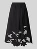 MOS MOSH Maxirock mit Lochstickerei Modell 'Zorai Brodie' Black