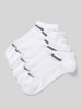 camano Sneakersocken im 5er-Pack mit Logo-Detail Weiss