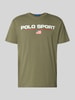Polo Ralph Lauren t-shirt o kroju regular fit z czystej bawełny Oliwkowy