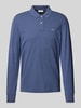 Gant Regular Fit Poloshirt mit Label-Stitching Modell 'SHIELD' Jeansblau Melange