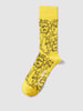 Happy Socks Sokken met motiefprint Geel
