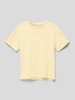 Jack & Jones T-shirt met ronde hals, model 'JORVESTERBRO' Lichtgeel