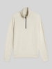 Tom Tailor Denim Regular fit pullover van puur katoen Offwhite
