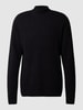 Drykorn Rollkragenpullover in Ripp-Optik Black